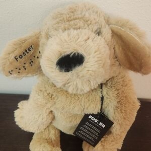 Two Blind Brothers Foster Cream Plush Dog Toy